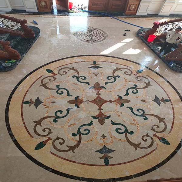 mẫu nền nhà dá marble hoa văn đep